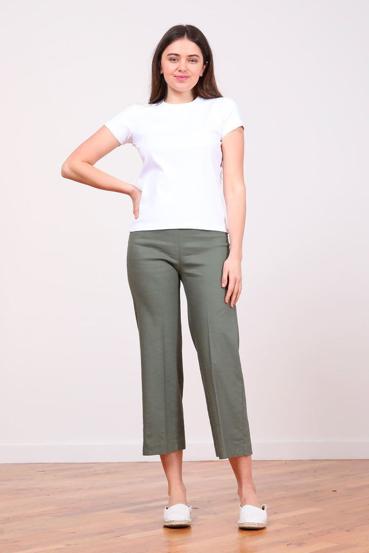 Linen Pull-on Pant