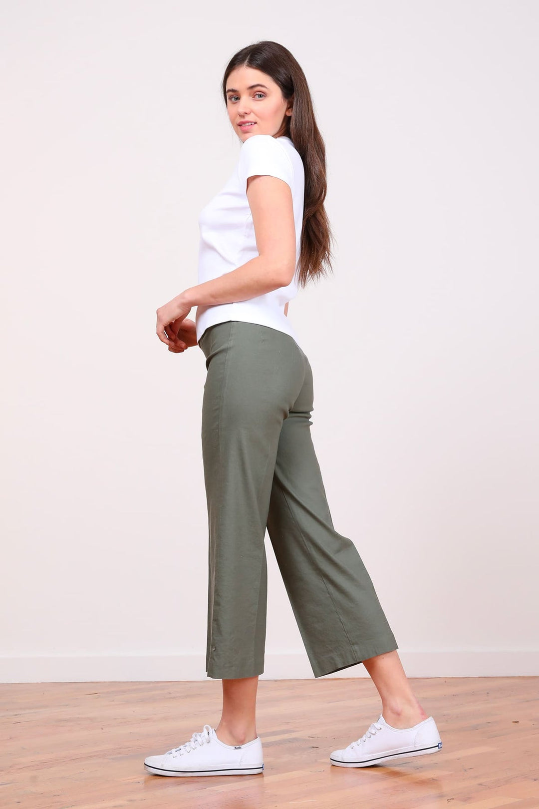 Linen Pull-on Pant