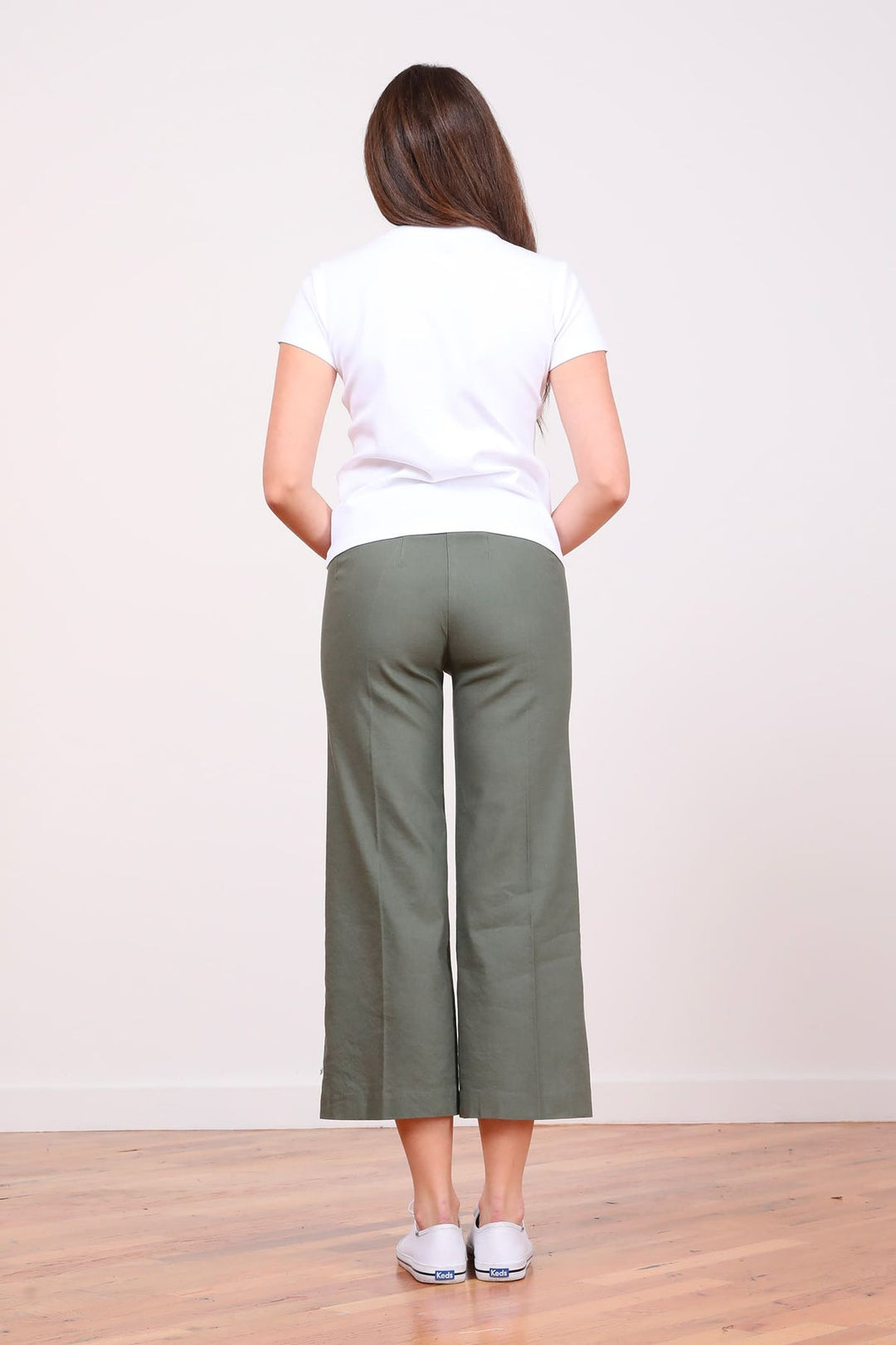 Linen Pull-on Pant