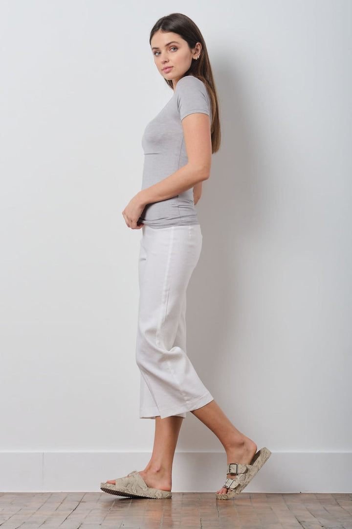 Linen Pull-on Pant