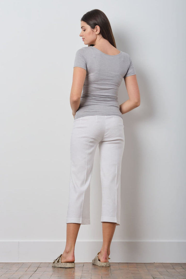 Linen Pull-on Pant