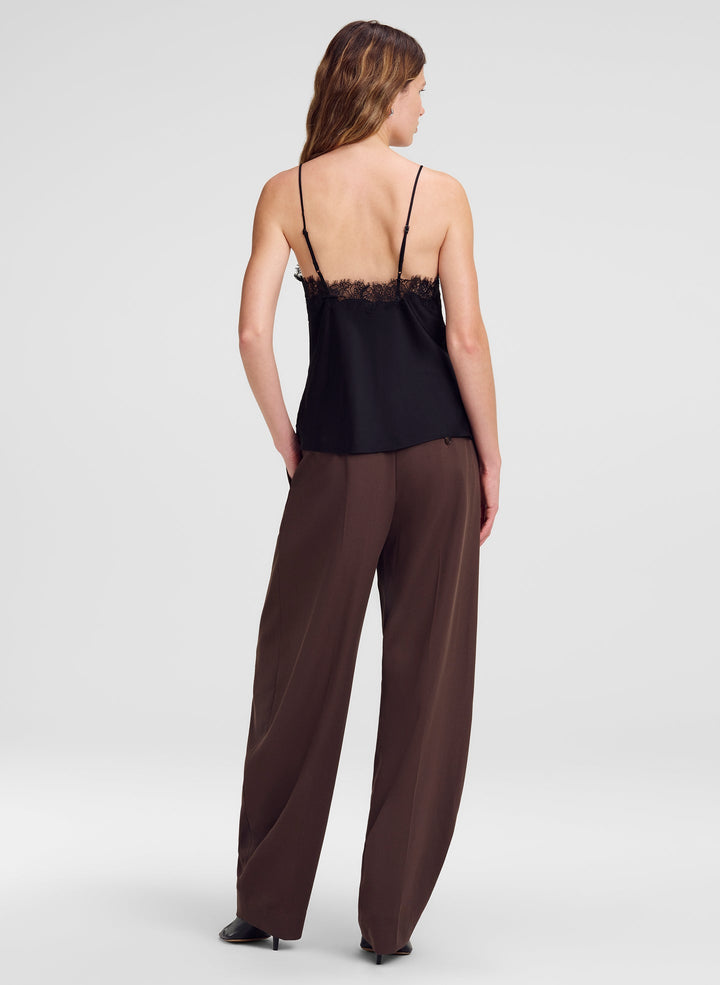Annabelle Silk and Lace Camisole Top