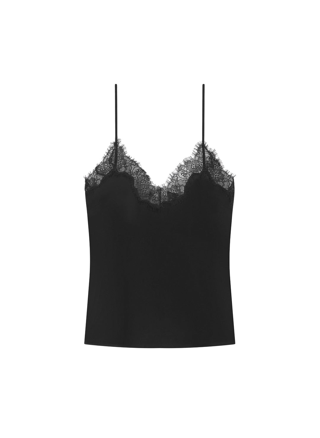 Annabelle Silk and Lace Camisole Top