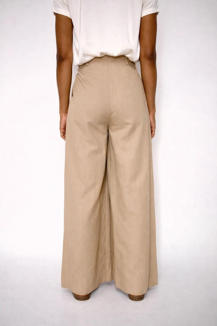 Striped Wide Leg Pant
