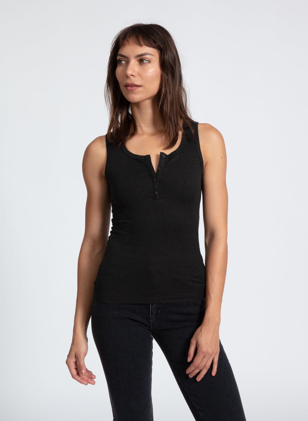 Henley Tank Top