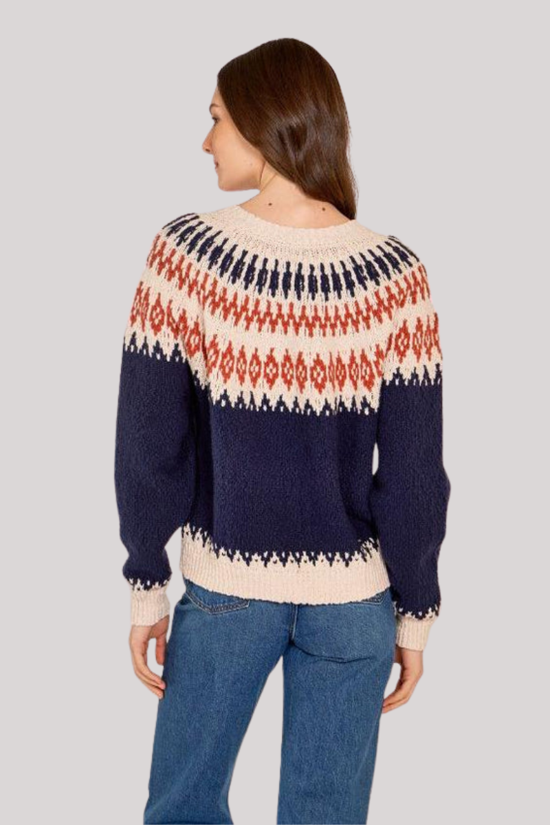Chunky Fair Isle Crew