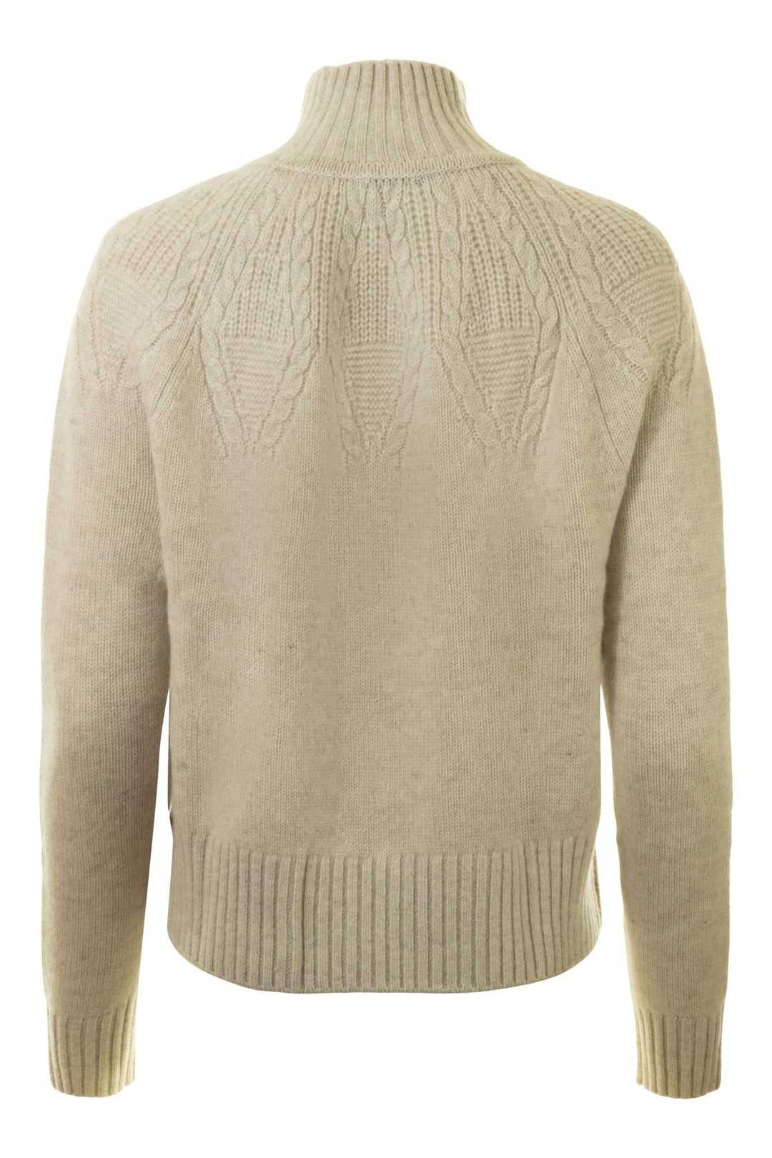 6-ply Mock W/ Leaf Stitch Yoke