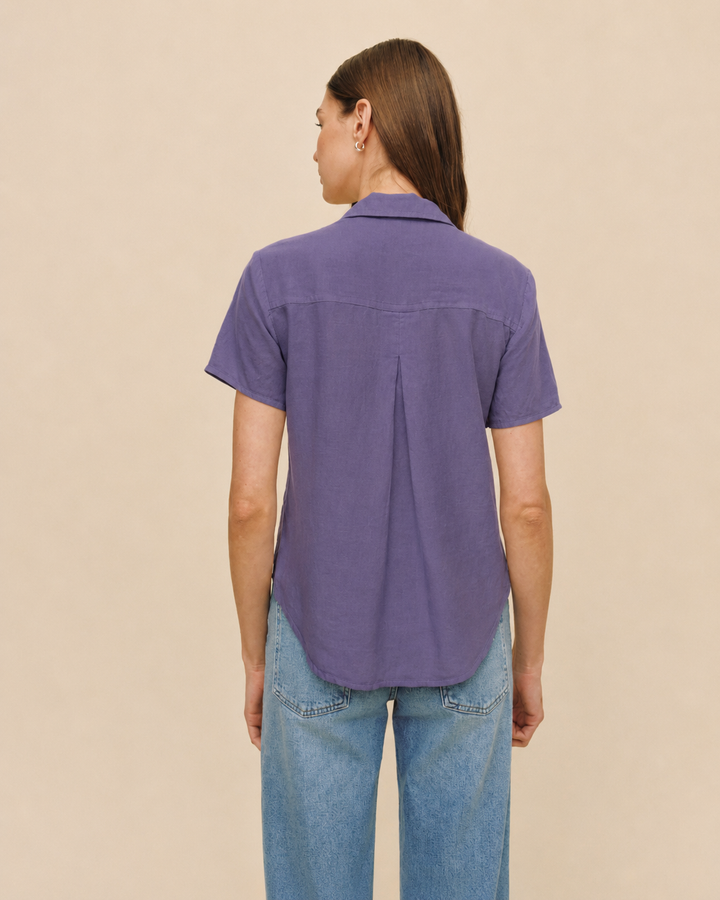 Short Sleeve Pocket Button Down - Surf