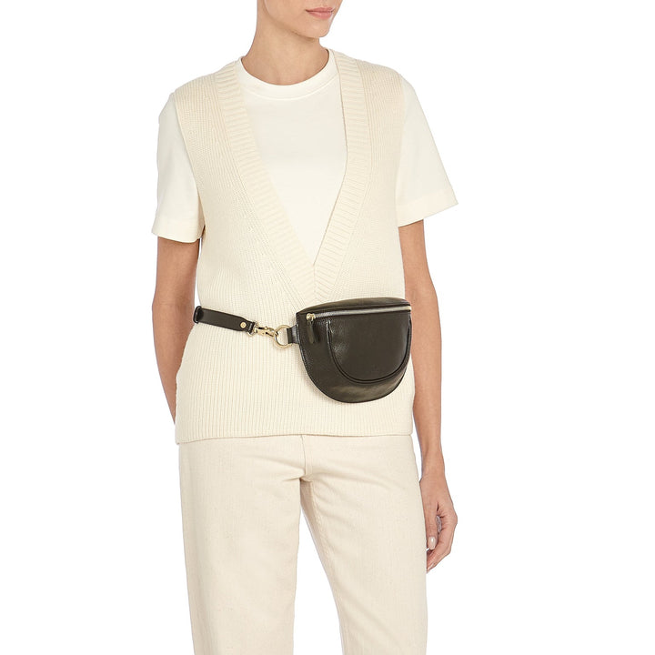 Oliveta Cowhide Belt Bag