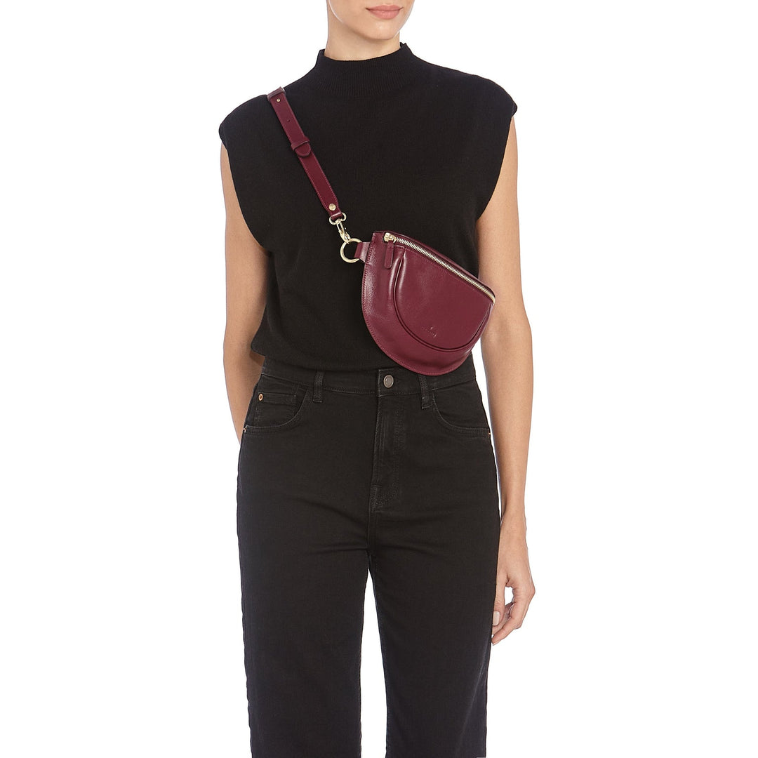 Oliveta Cowhide Belt Bag
