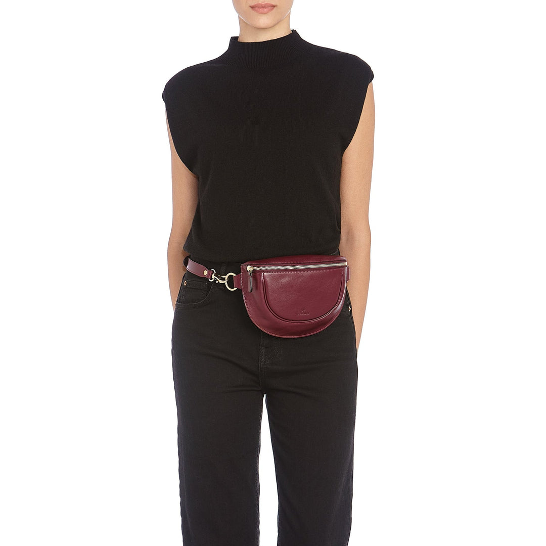 Oliveta Cowhide Belt Bag