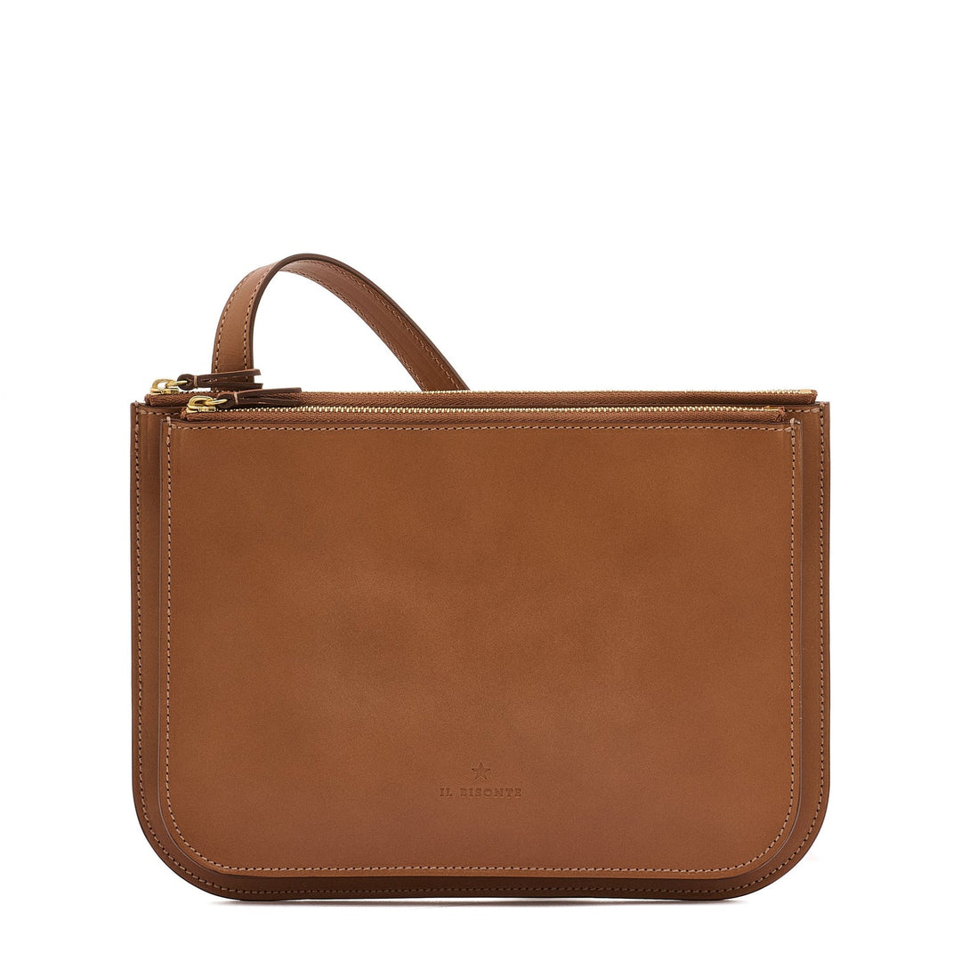 Roseto Crossbody Leather Bag