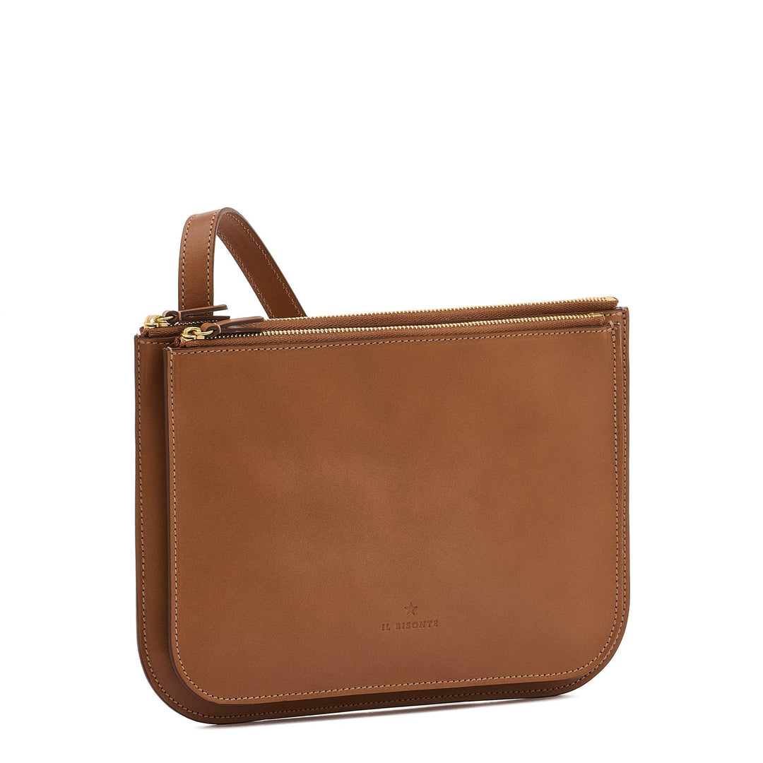 Roseto Crossbody Leather Bag