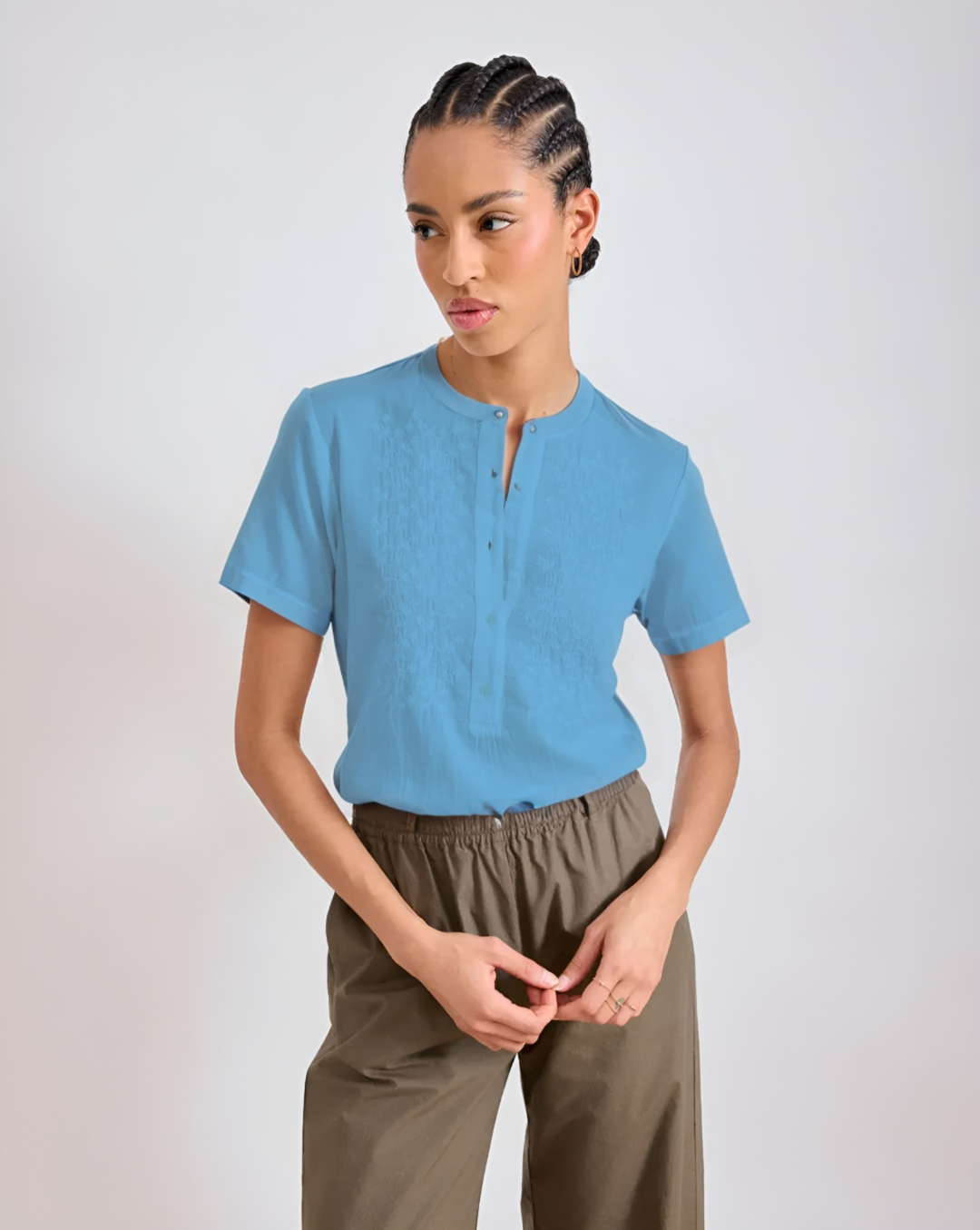 Tuva Embroidered Tee
