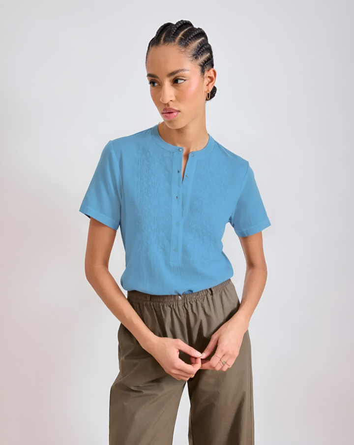 Tuva Embroidered Tee