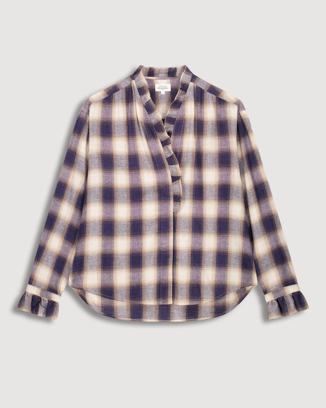 Carmela Ruffle Blouse