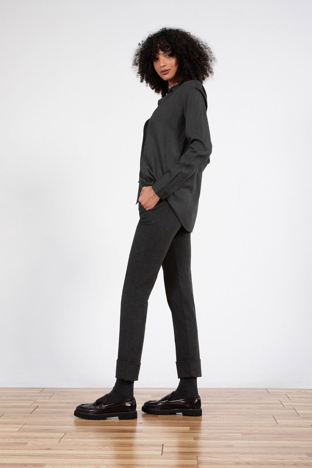 Ben Solid Flannel Pants