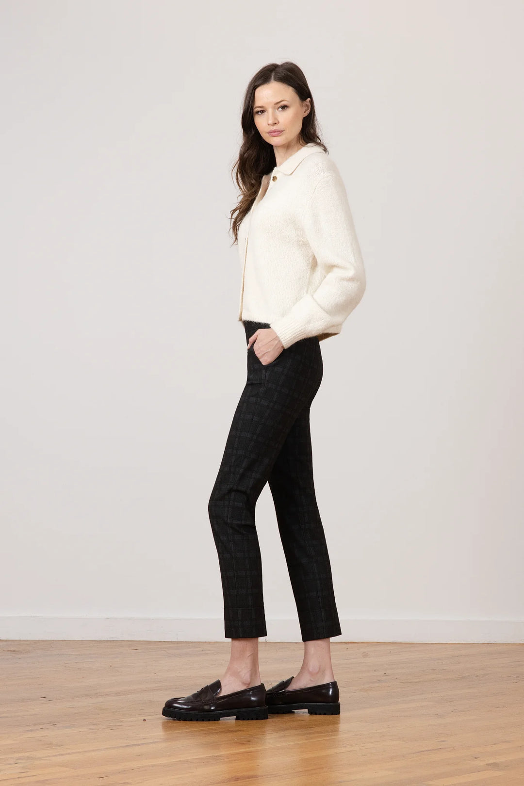 BEN Muted Plaid Pant
