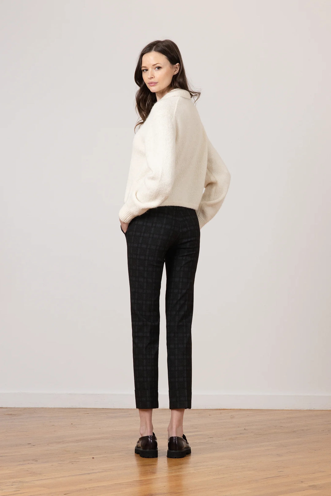 BEN Muted Plaid Pant