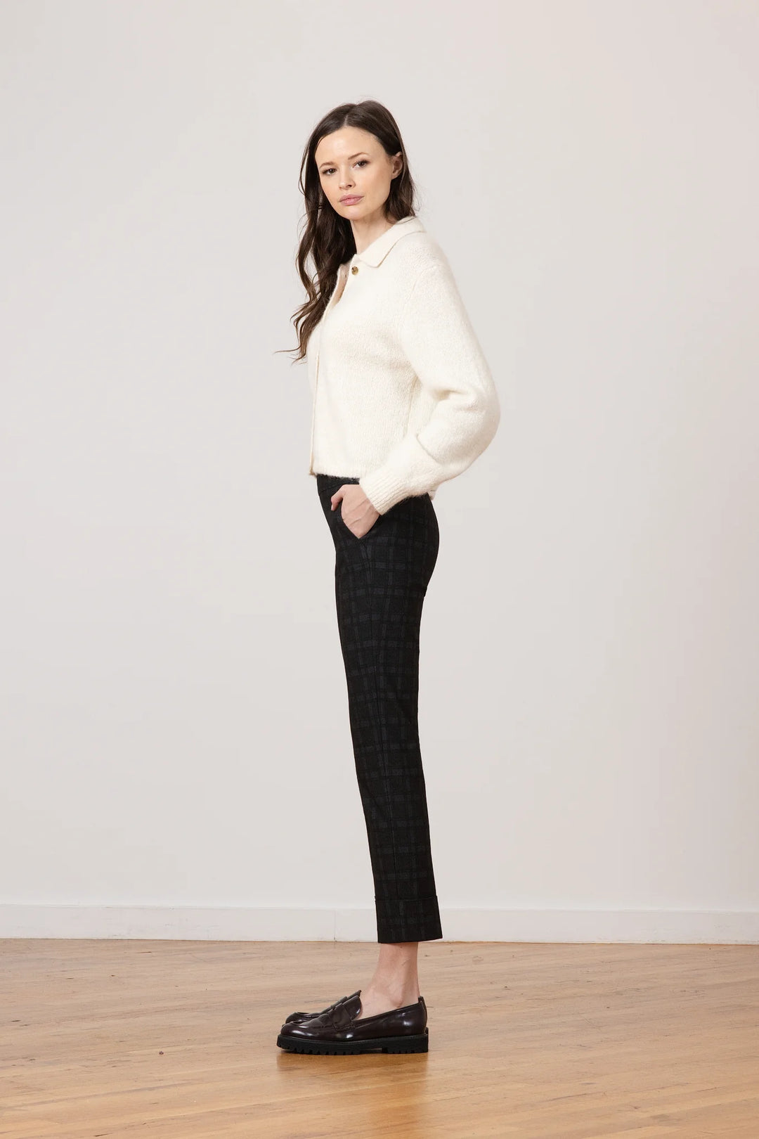 BEN Muted Plaid Pant