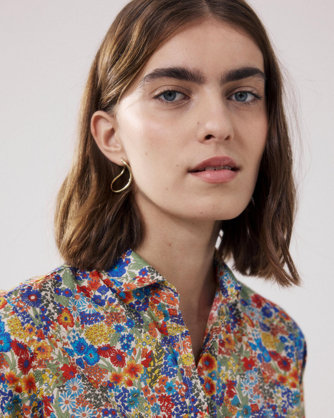 Corazon Liberty Print Shirt