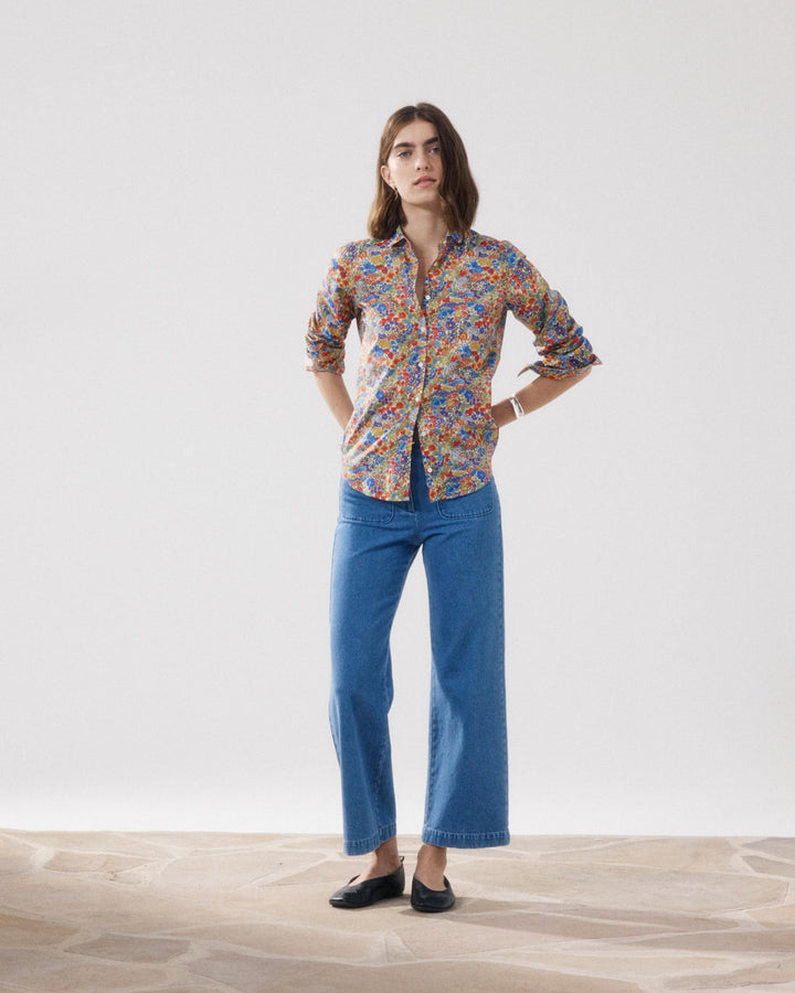 Corazon Liberty Print Shirt