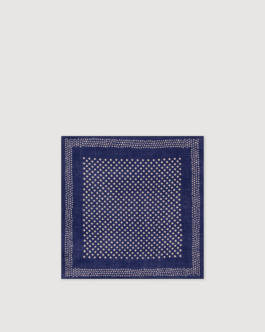 Navy Dot Scarf