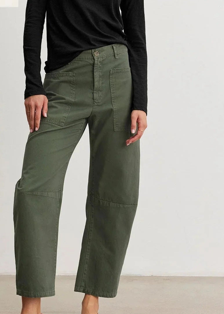 Brylie Sanded Twill Utility Pant