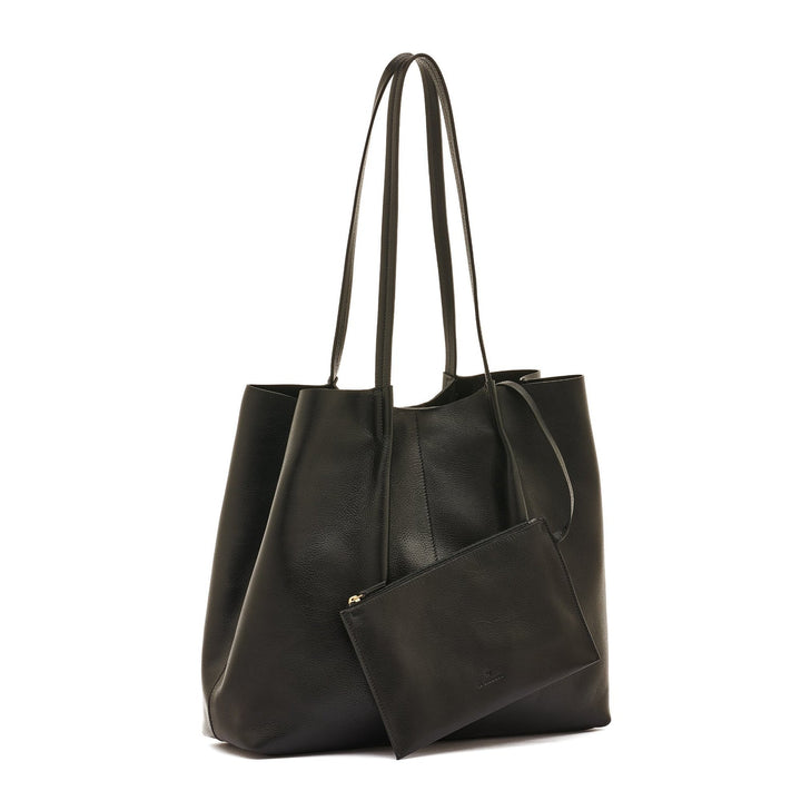 Nina Leather Tote Bag