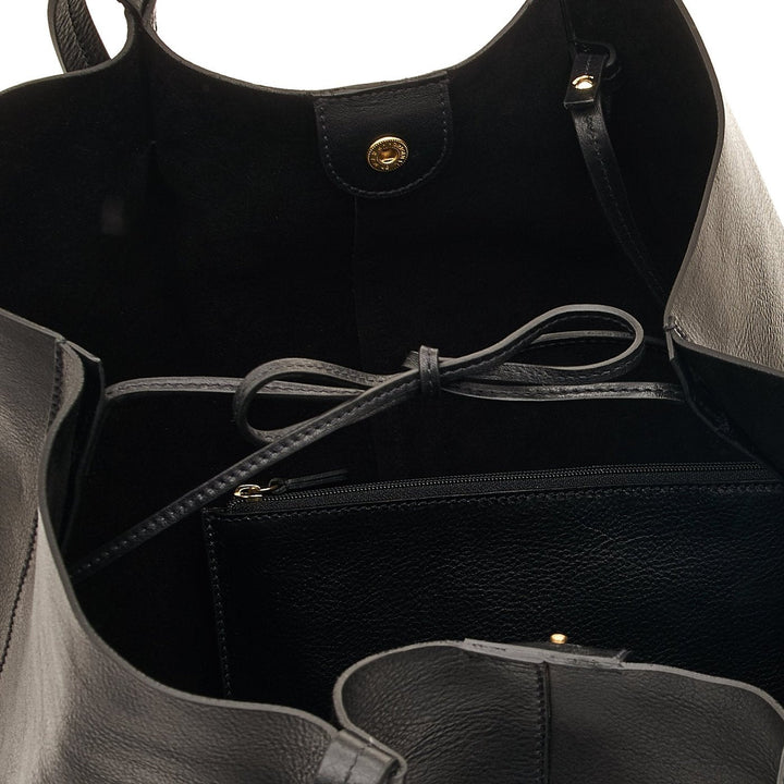 Nina Leather Tote Bag
