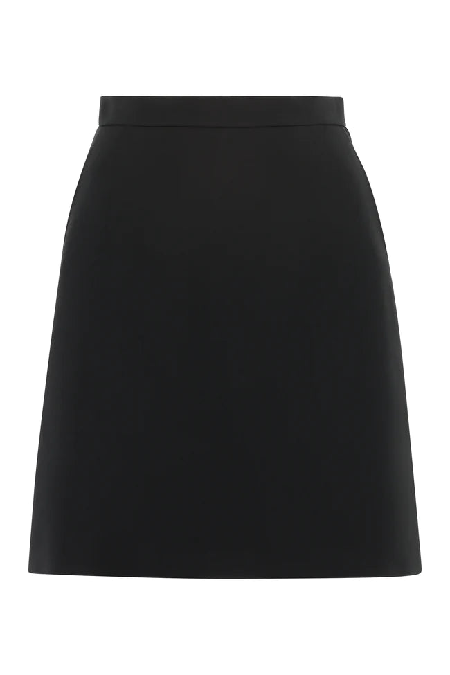 Calesse High Waist A-Line Mini Skirt