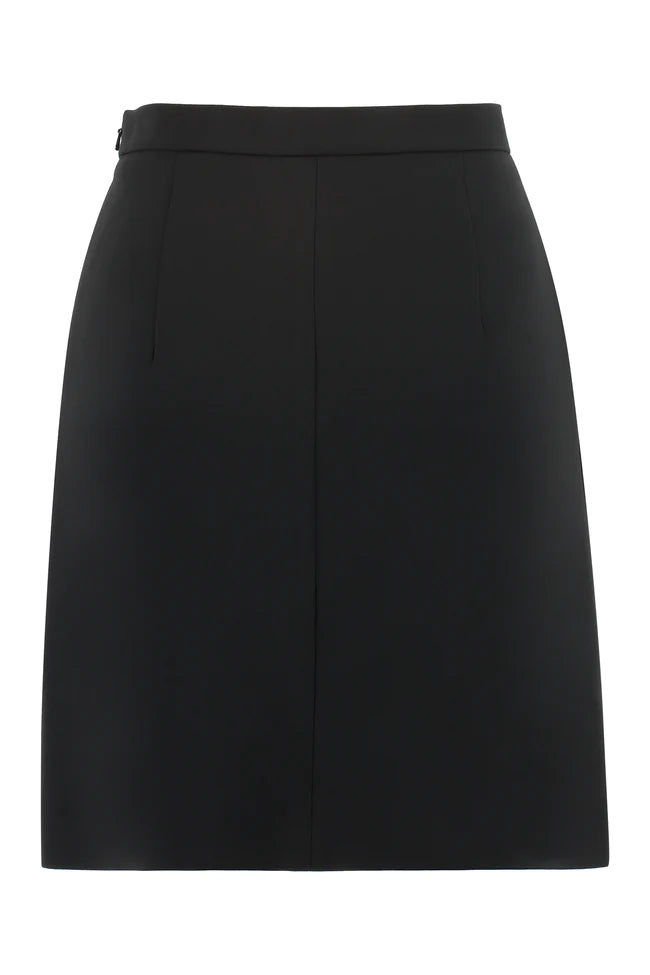 Calesse High Waist A-Line Mini Skirt
