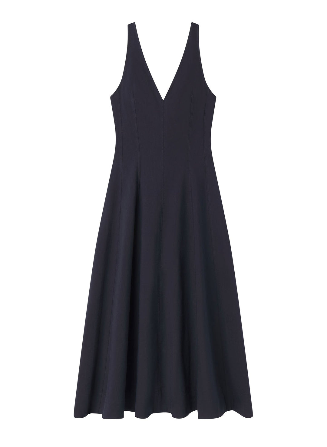 Clara Stretch Cotton Midi Dress