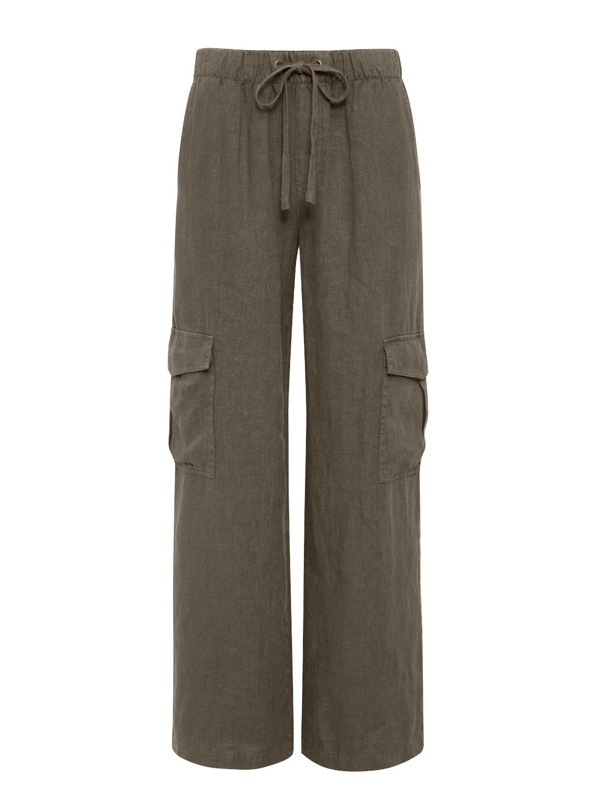 Drift Linen Cargo Semi High Rise Pant – LIANA NYC