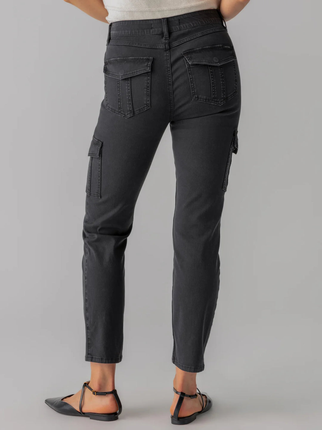 Sculpted Hayden Slim Straight Standard Rise Pant Black