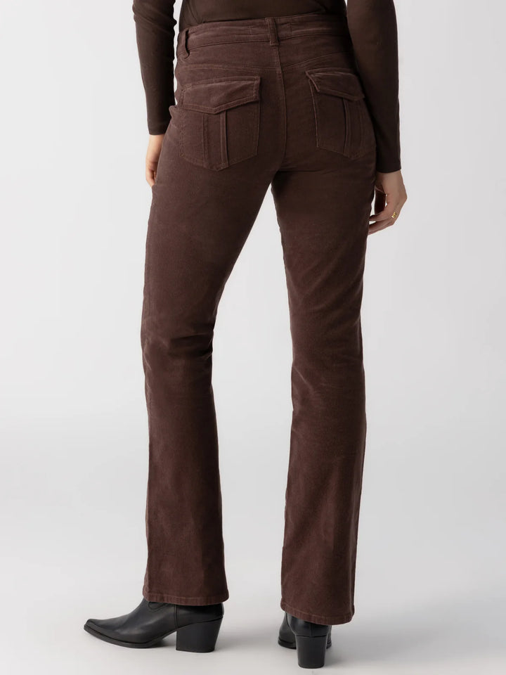 Corduroy Hayden Bootcut Standard Rise Pant Raw Hide