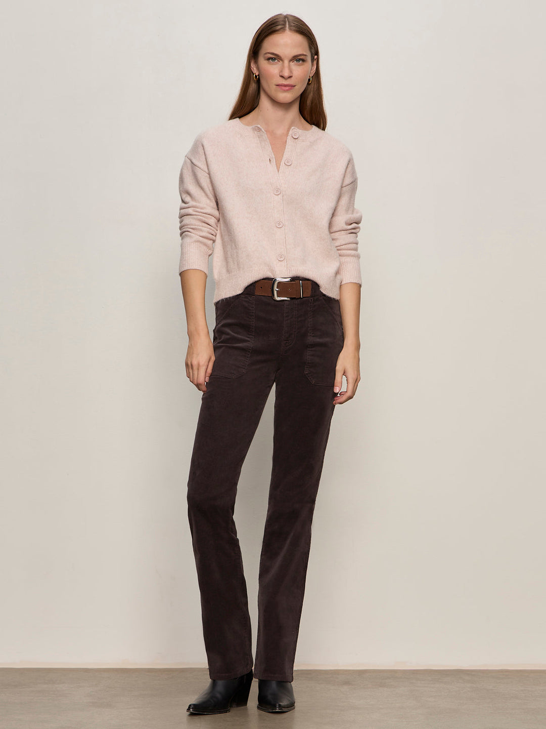 Corduroy Hayden Bootcut Standard Rise Pant Raw Hide