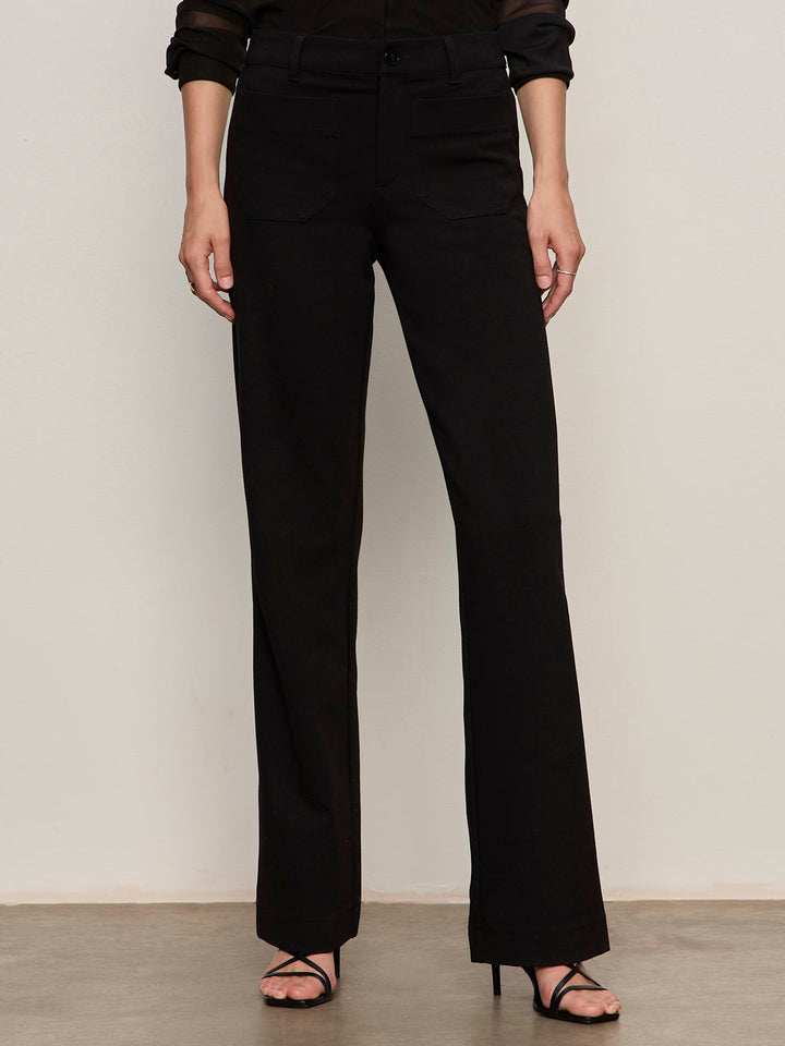 Marine Ponte Pant - Black