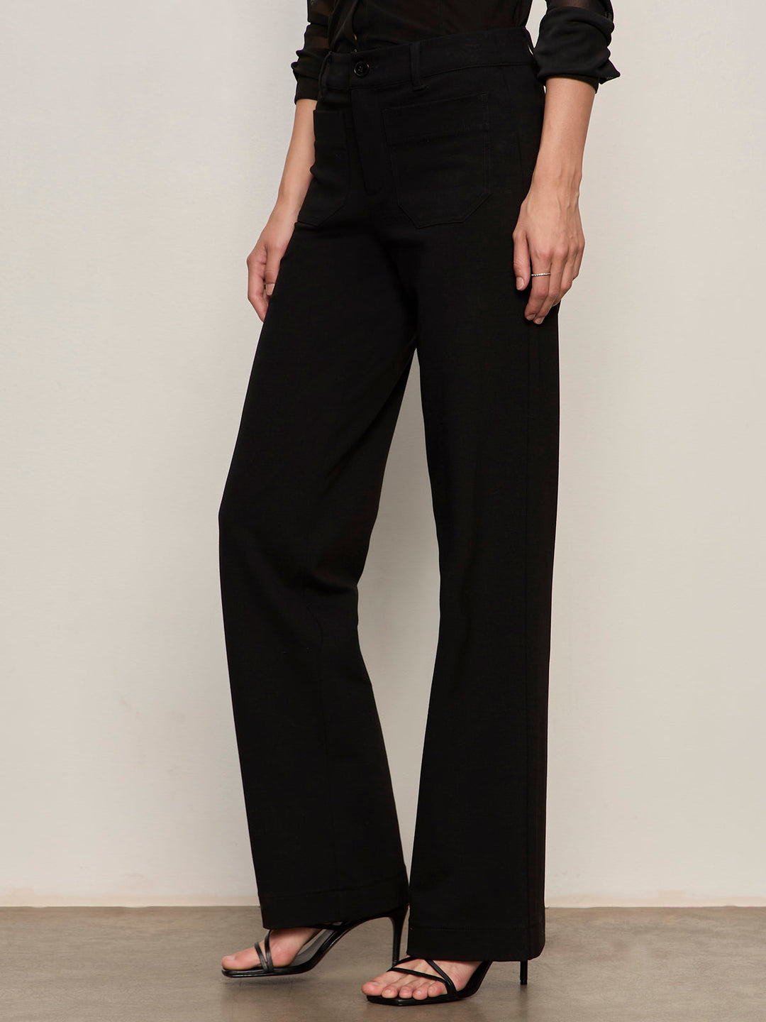 Marine Ponte Pant - Black