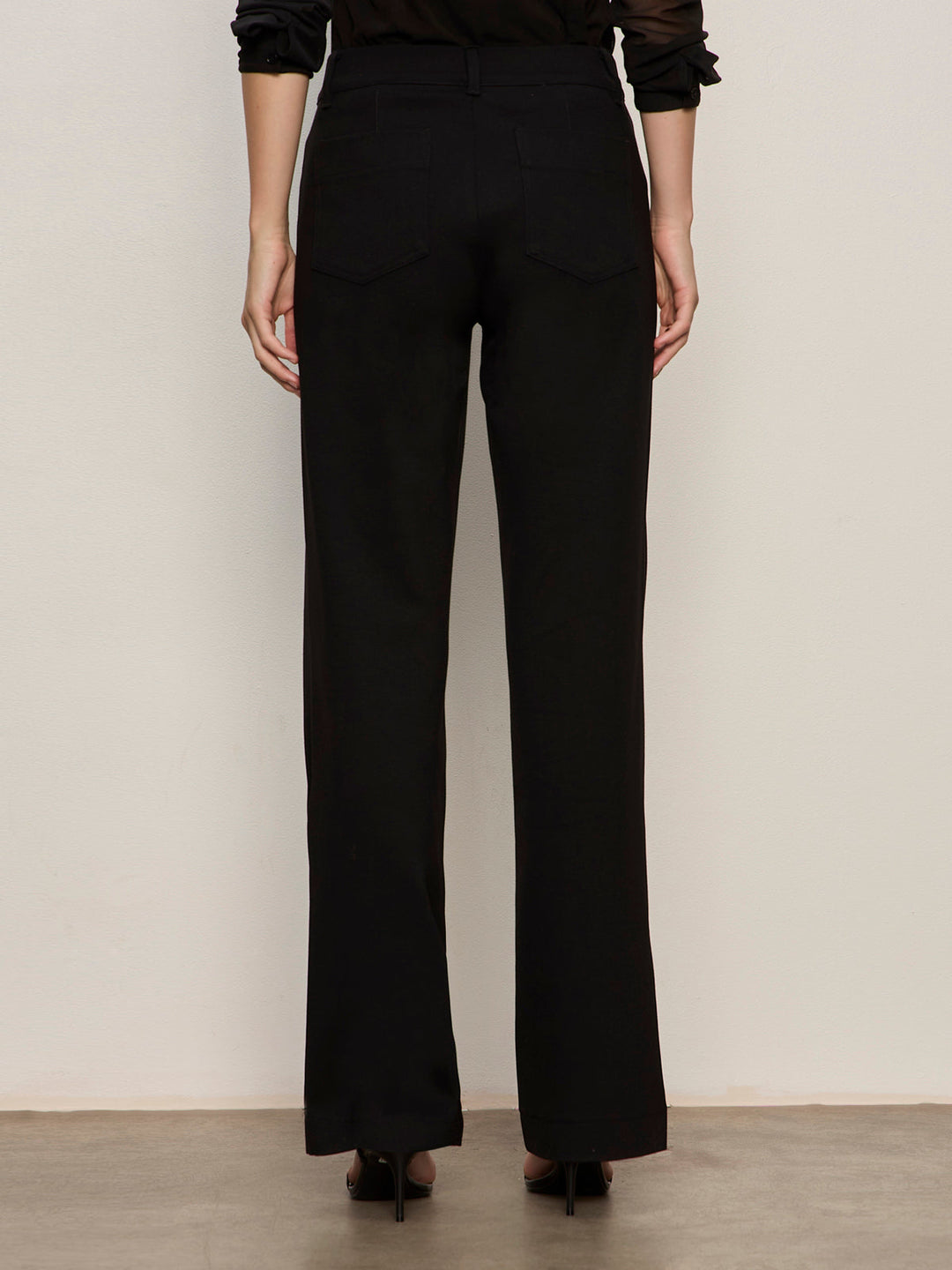 Marine Ponte Pant - Black