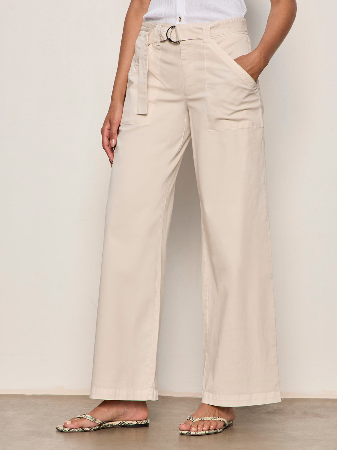 Soft Polished Wide Leg Pant