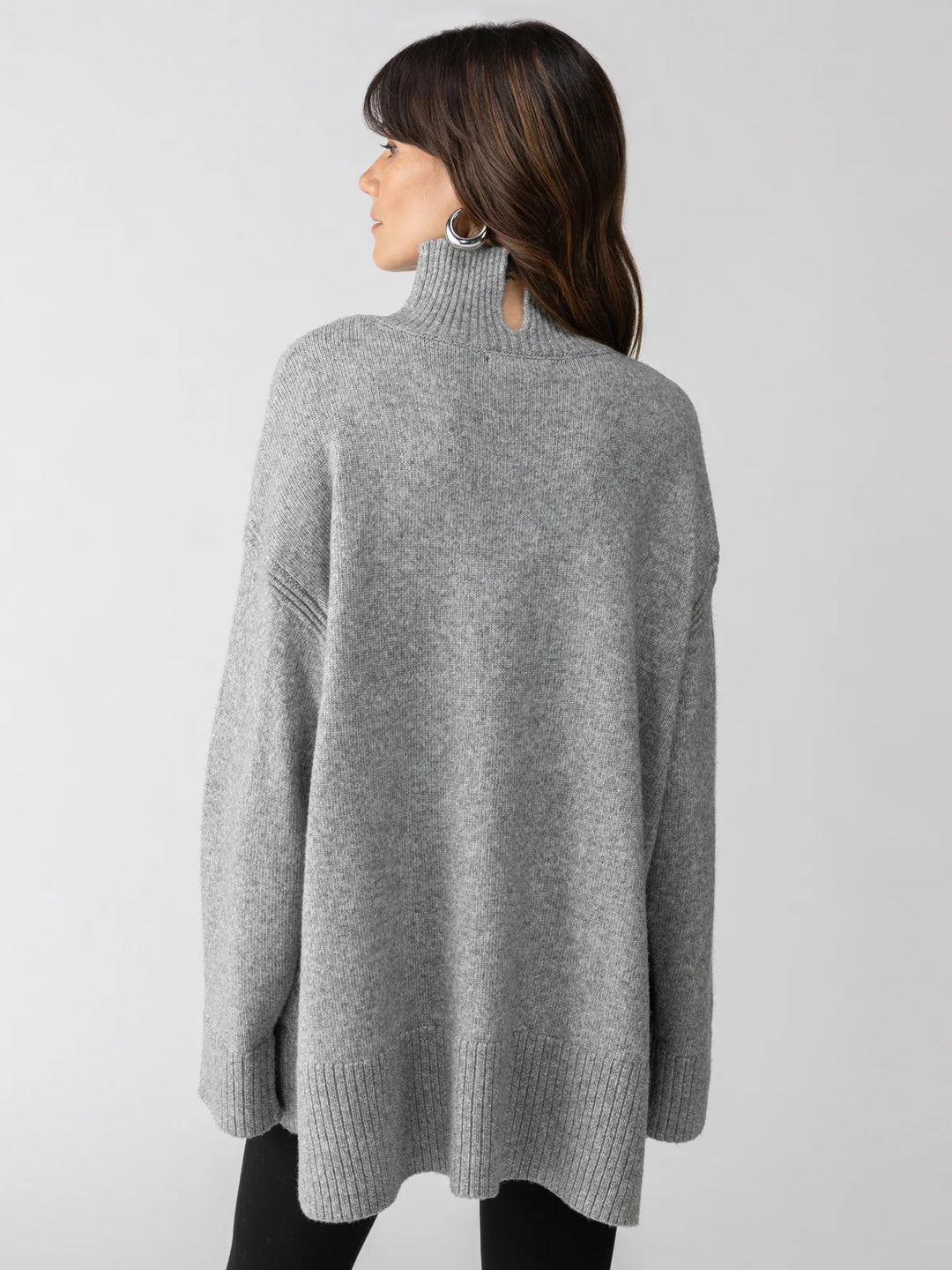 Perfect Sweater Tunic Heather Ash