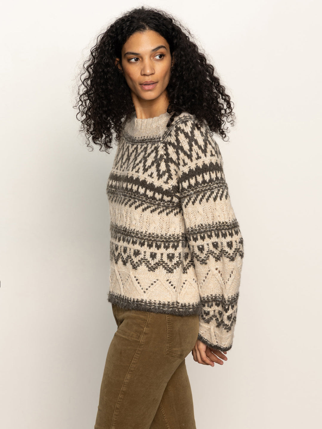Fairisle Crewneck Sweater