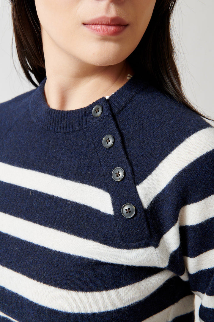 Cashmere Striped Sweater
