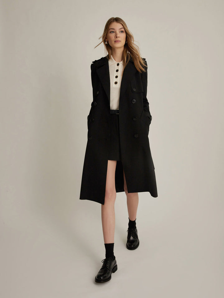Colt Techno Trench - Black