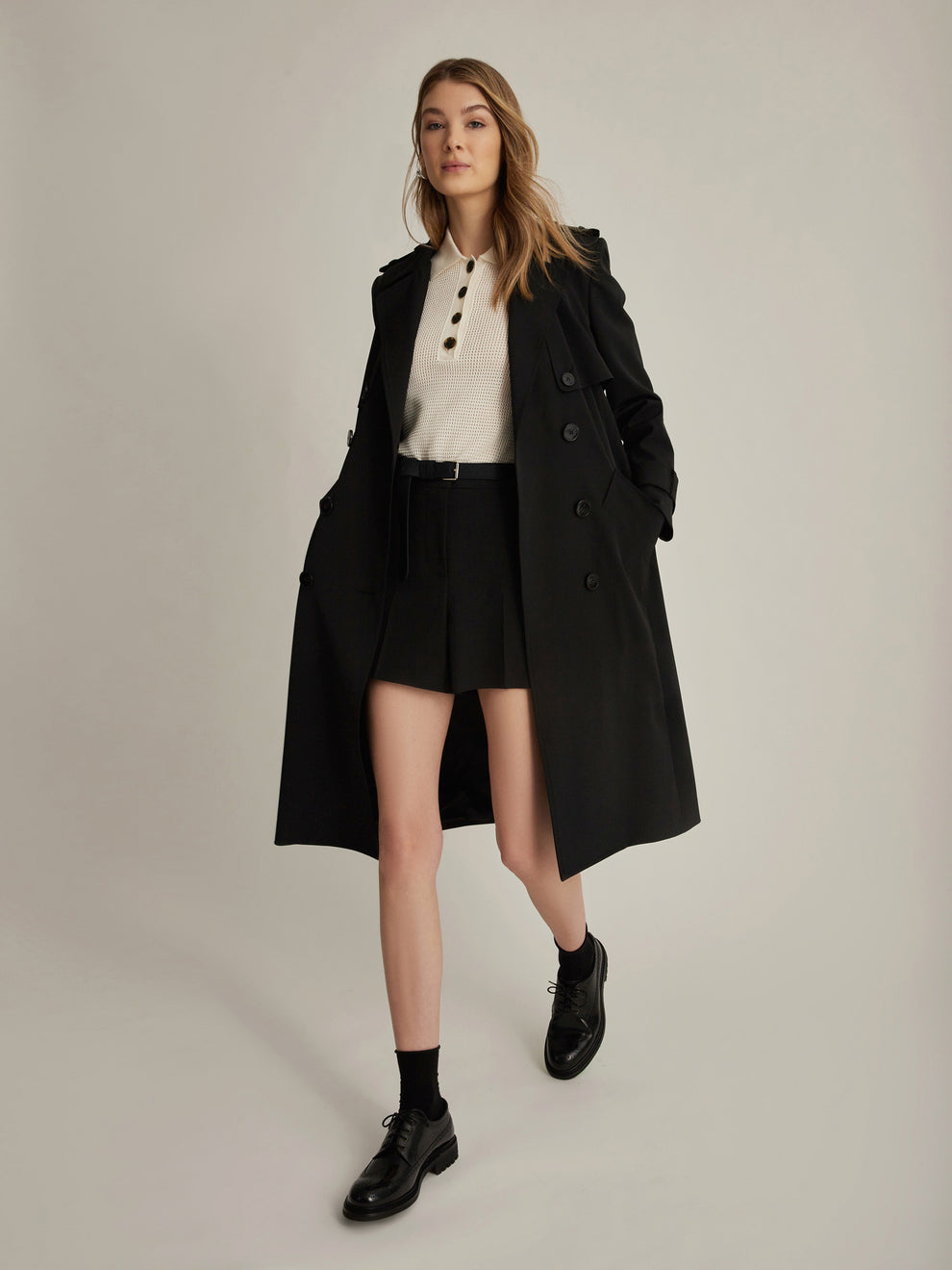 Colt Techno Trench - Black