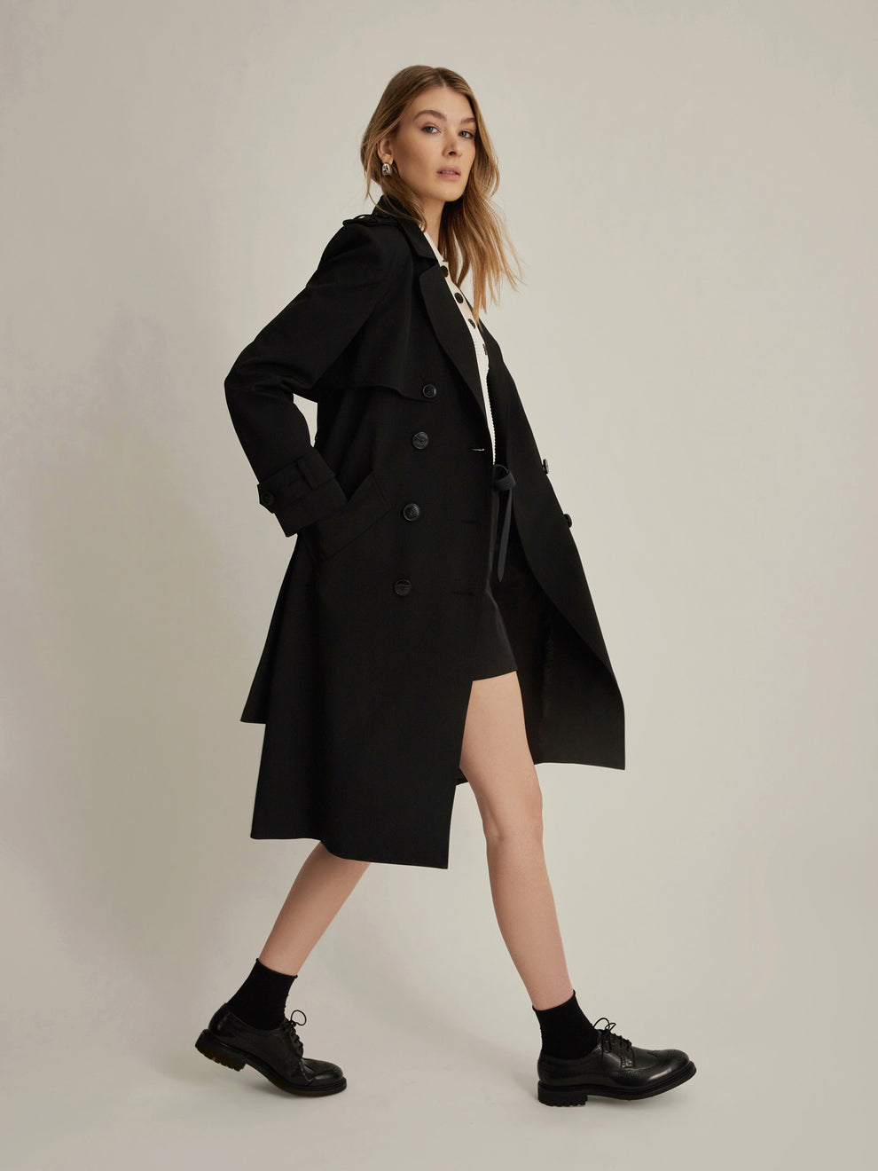 Colt Techno Trench - Black
