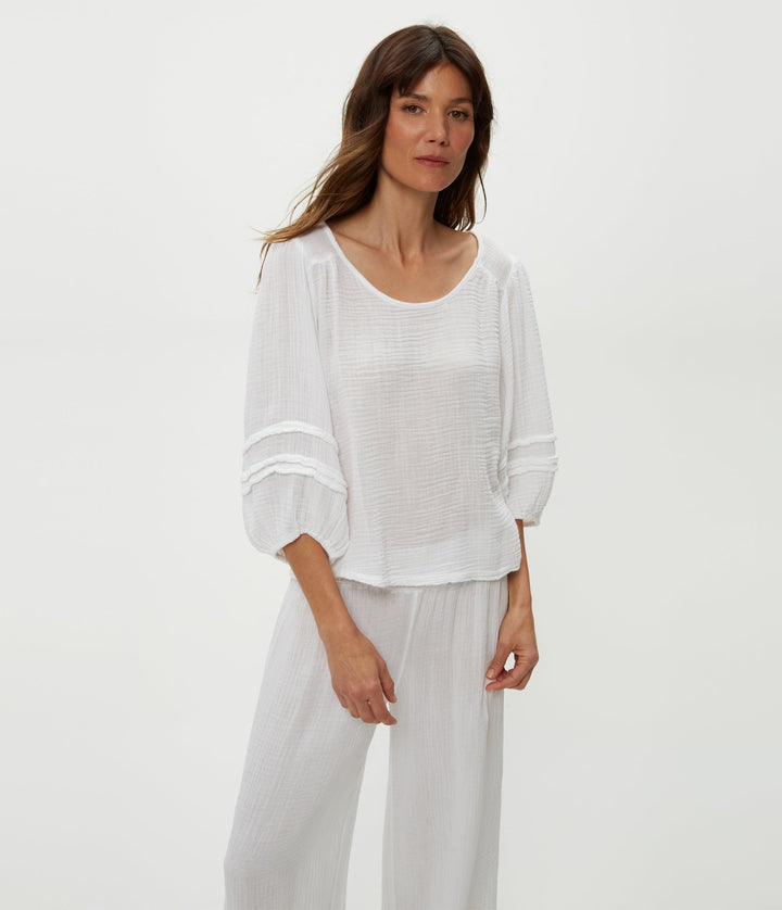 Pruitt Balloon Sleeve Top