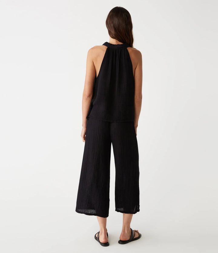 Medina Cropped Gauze Pant