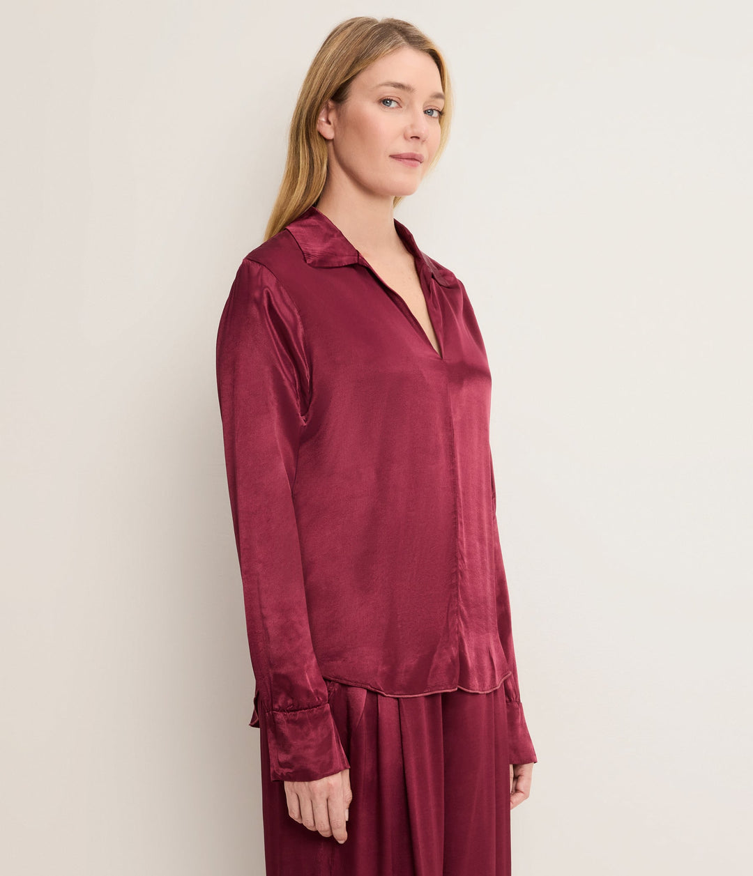 Everly Satin Shirt